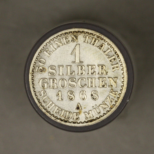 German State Prussia 1868 Grosehen choice UNC