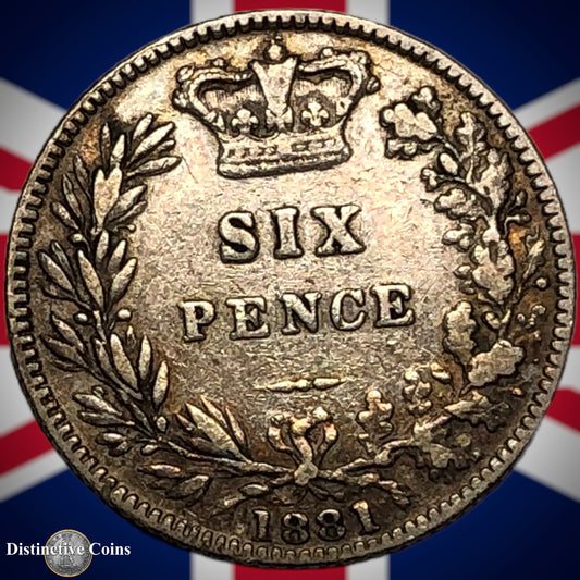 Great Britain 1881 Six Pence GB2619