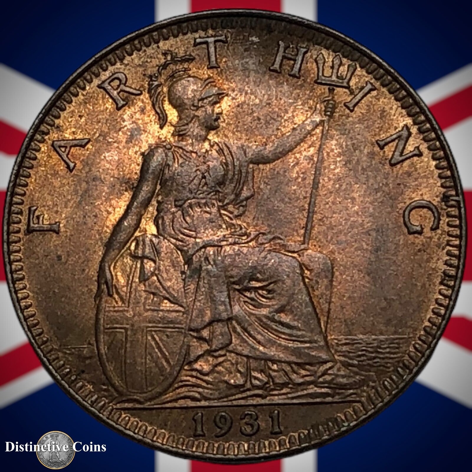 Great Britain 1931 Farthing 1/4d GB4897