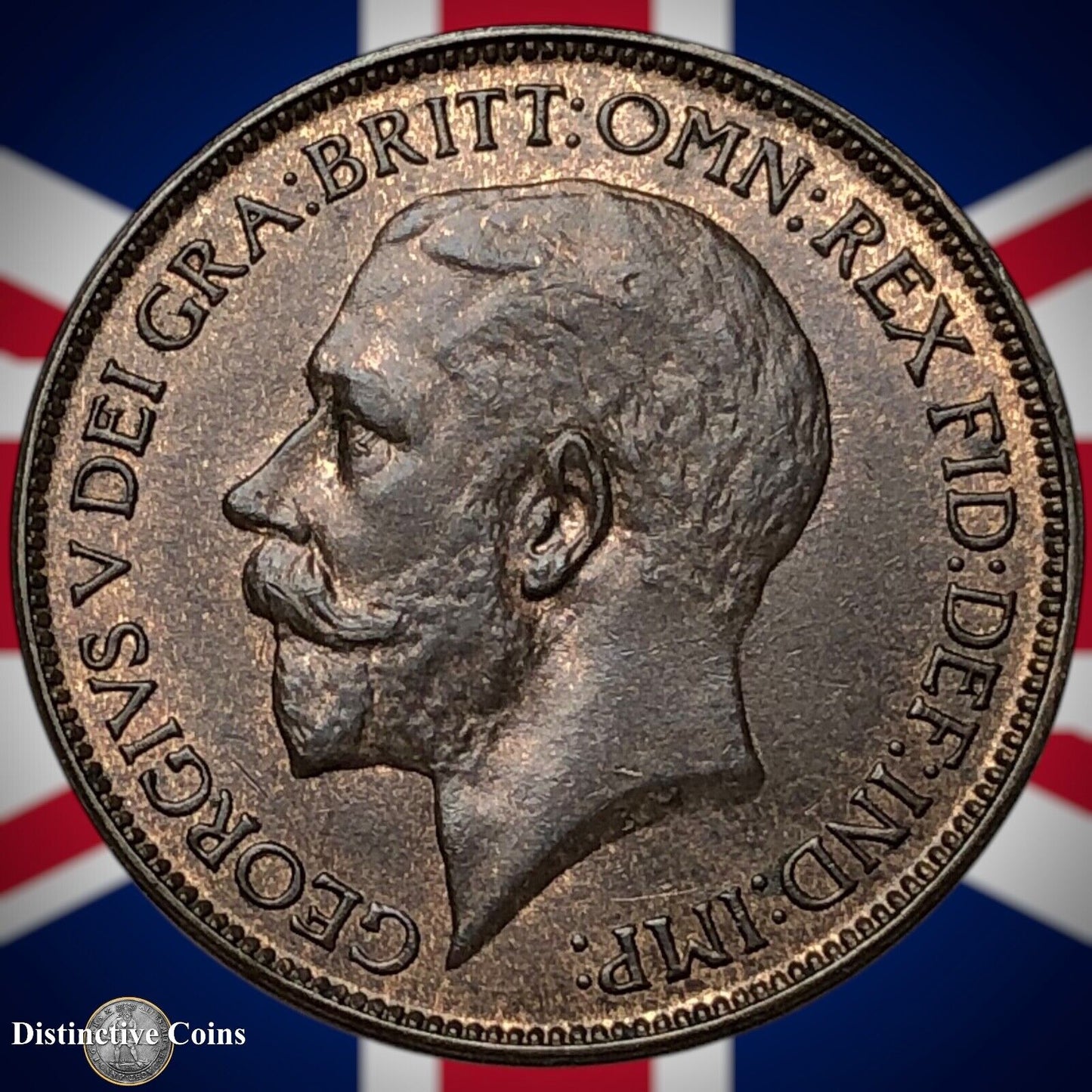 Great Britain 1925 Half Penny 1/2d GB5914