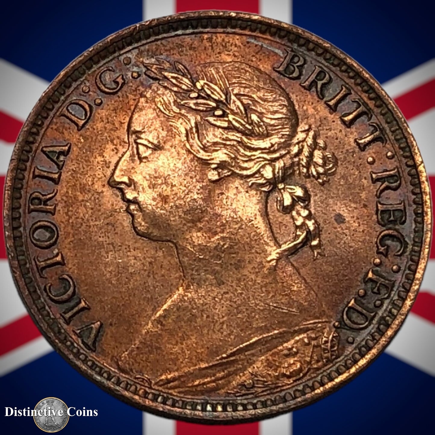 Great Britain 1881 H Farthing 1/4d GB3984