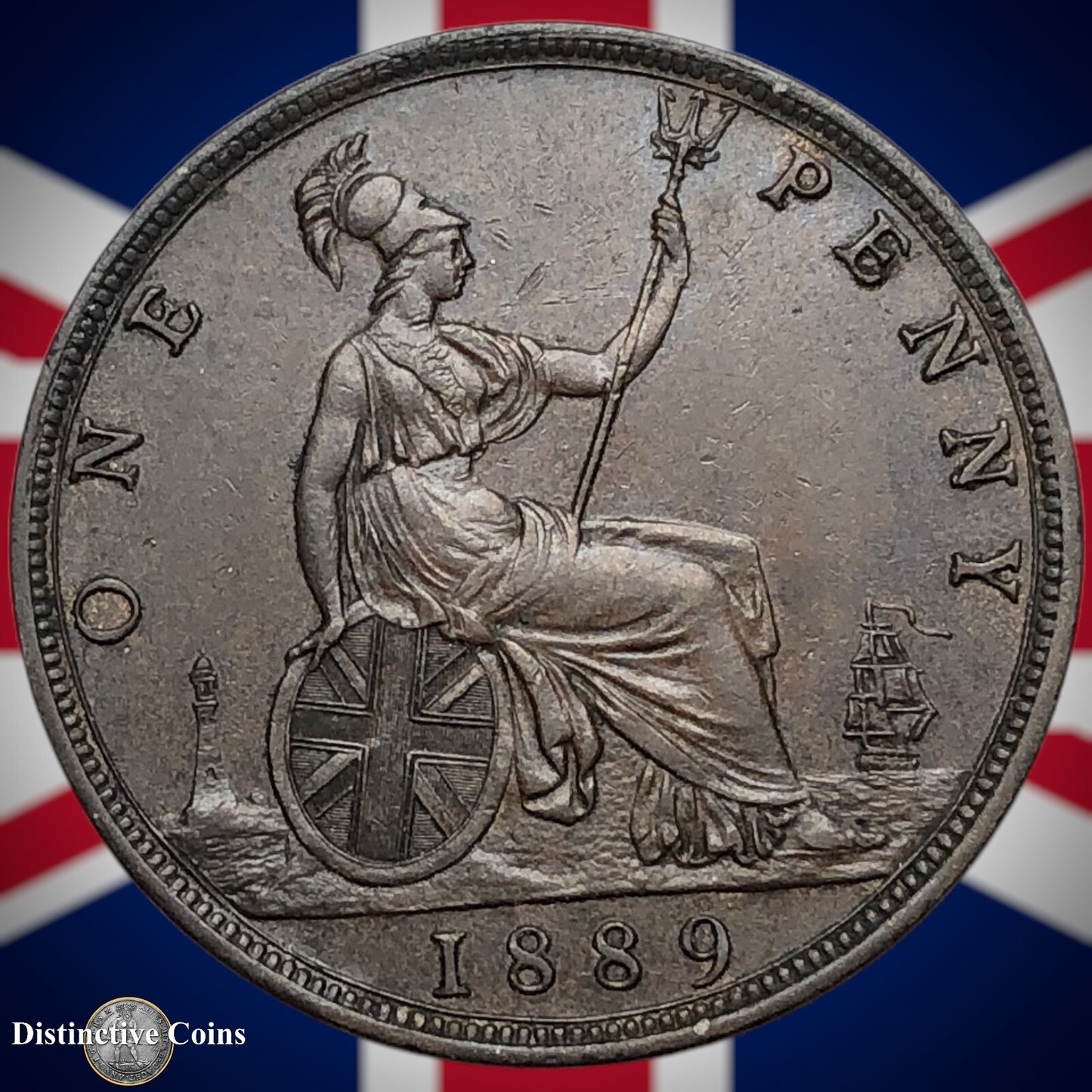 Great Britain 1889 Penny 1d GB6500