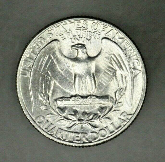 US Washington Quarter 1950 S repunched S   A2553