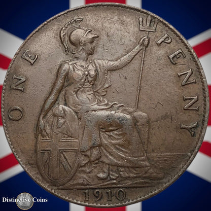 Great Britain 1910 Penny 1d GB6729