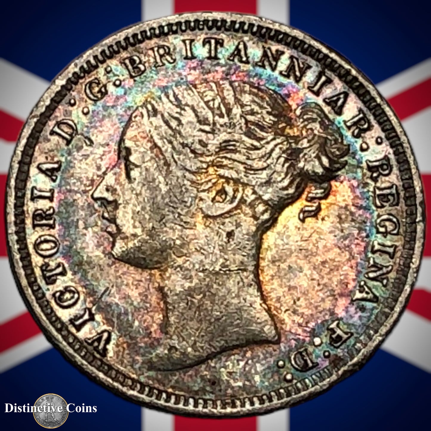 Great Britain 1878 Three Pence GB1899