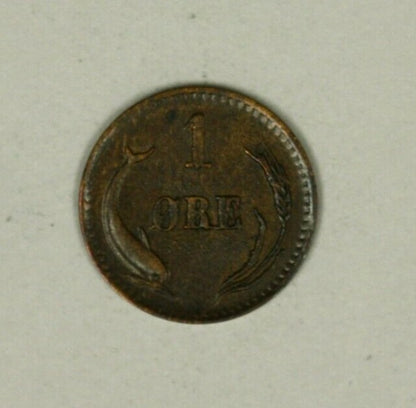 Denmark 1 Ore 1880  High Grade  A1744