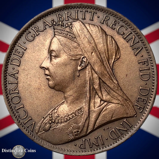 Great Britain 1901 Penny 1d GB6651