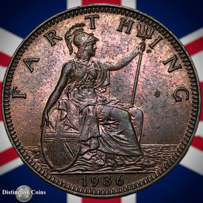 Great Britain 1936 Farthing 1/4d GB4988