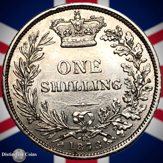 Great Britain 1873 British One Shilling GB0341