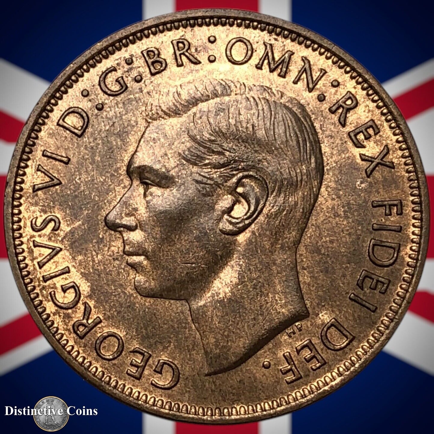 Great Britain 1951 Penny 1d GB7340