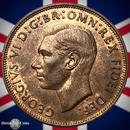 Great Britain 1951 Penny 1d GB7340