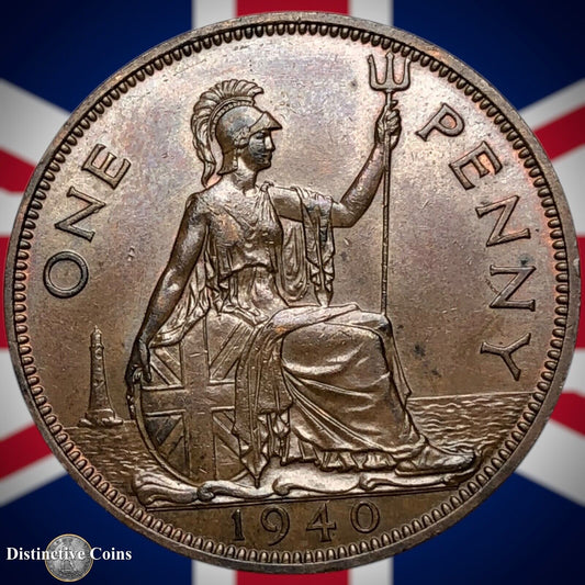 Great Britain 1940 Penny 1d GB7230