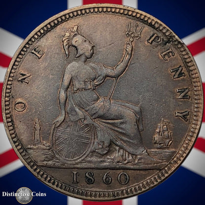 Great Britain 1860 Penny 1d GB6156