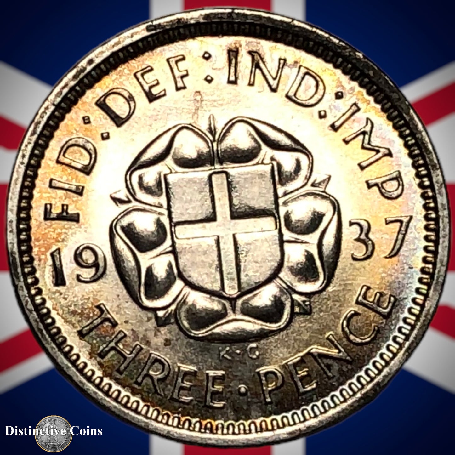 Great Britain 1937 Three Pence GB2290