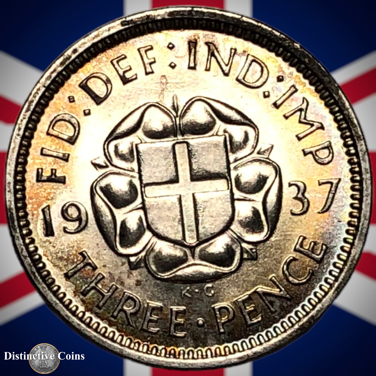 Great Britain 1937 Three Pence GB2290