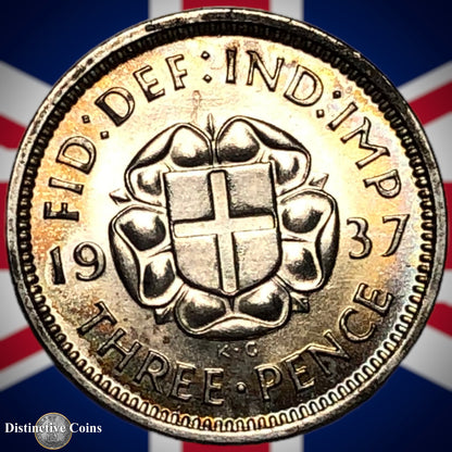 Great Britain 1937 Three Pence GB2290