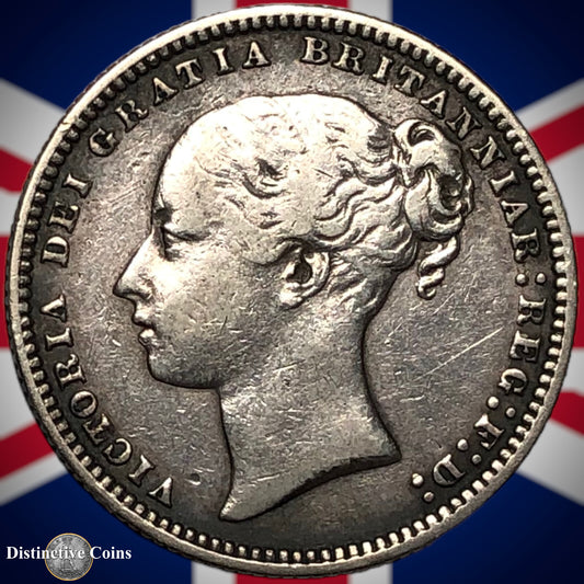 Great Britain 1875 British One Shilling GB0365