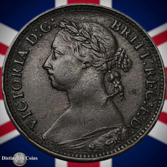 Great Britain 1884 Farthing 1/4d GB4063