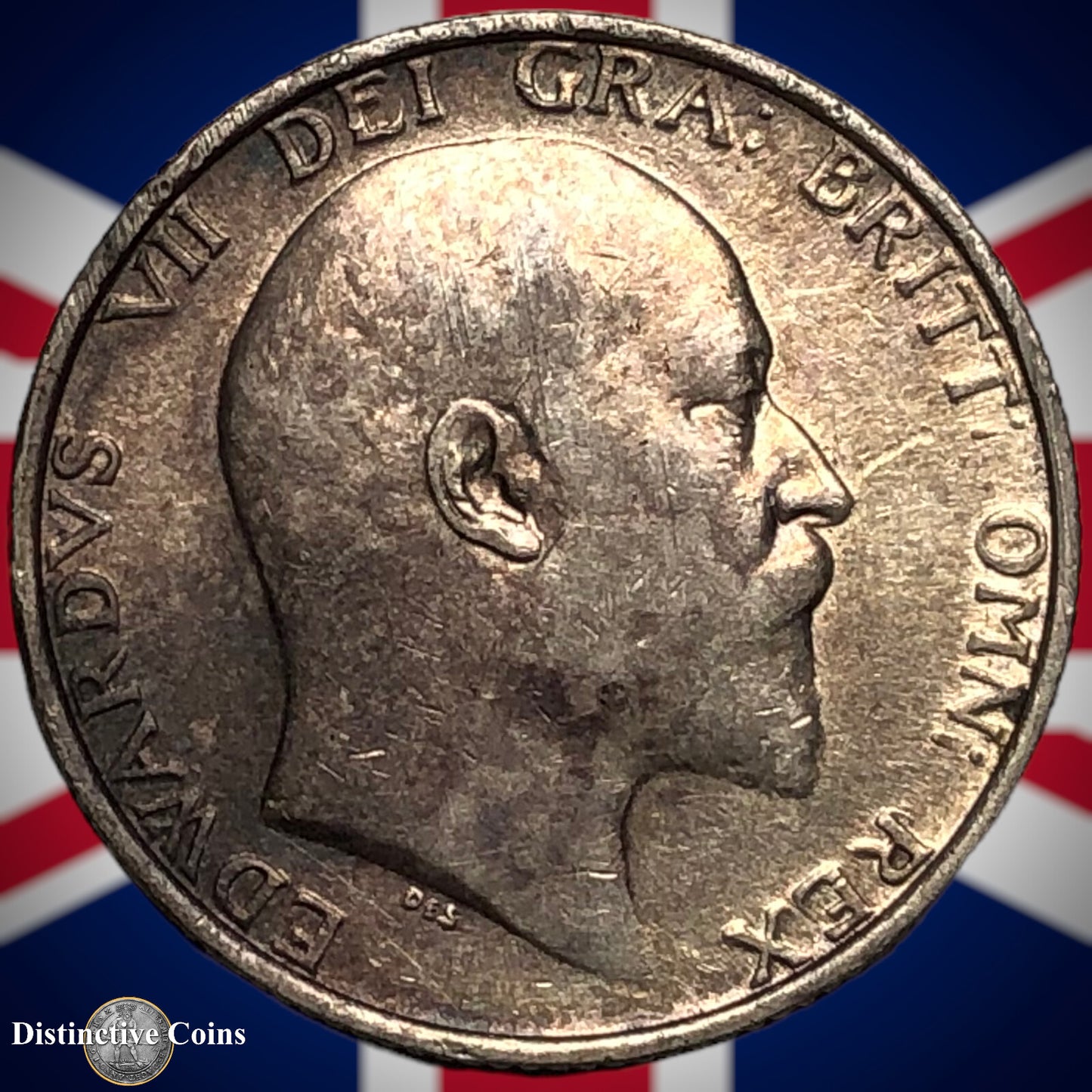 Great Britain 1908 British One Shilling GB0857