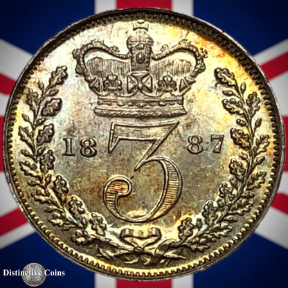Great Britain 1887 Three Pence GB1971