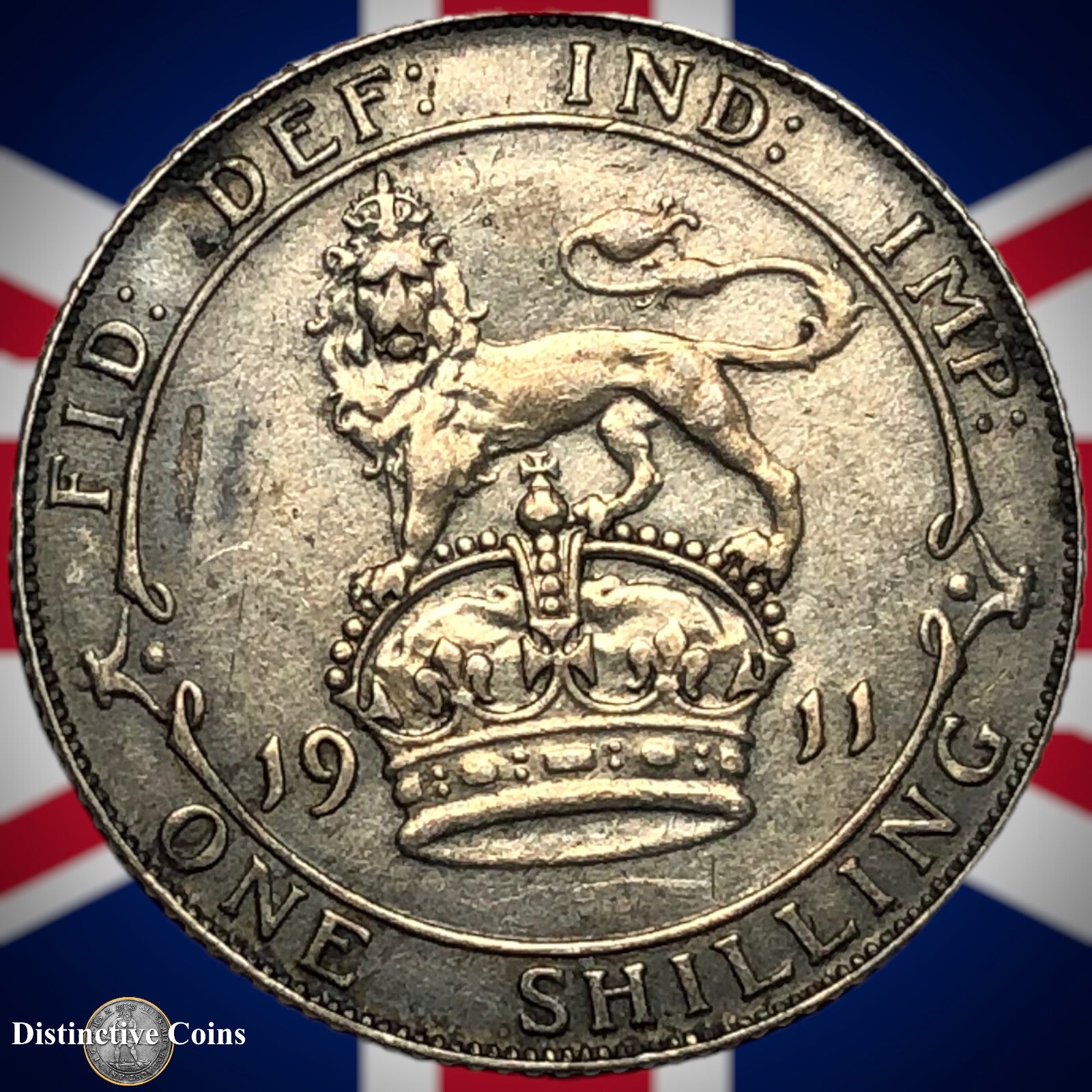 Great Britain 1911 One Shilling GB0903