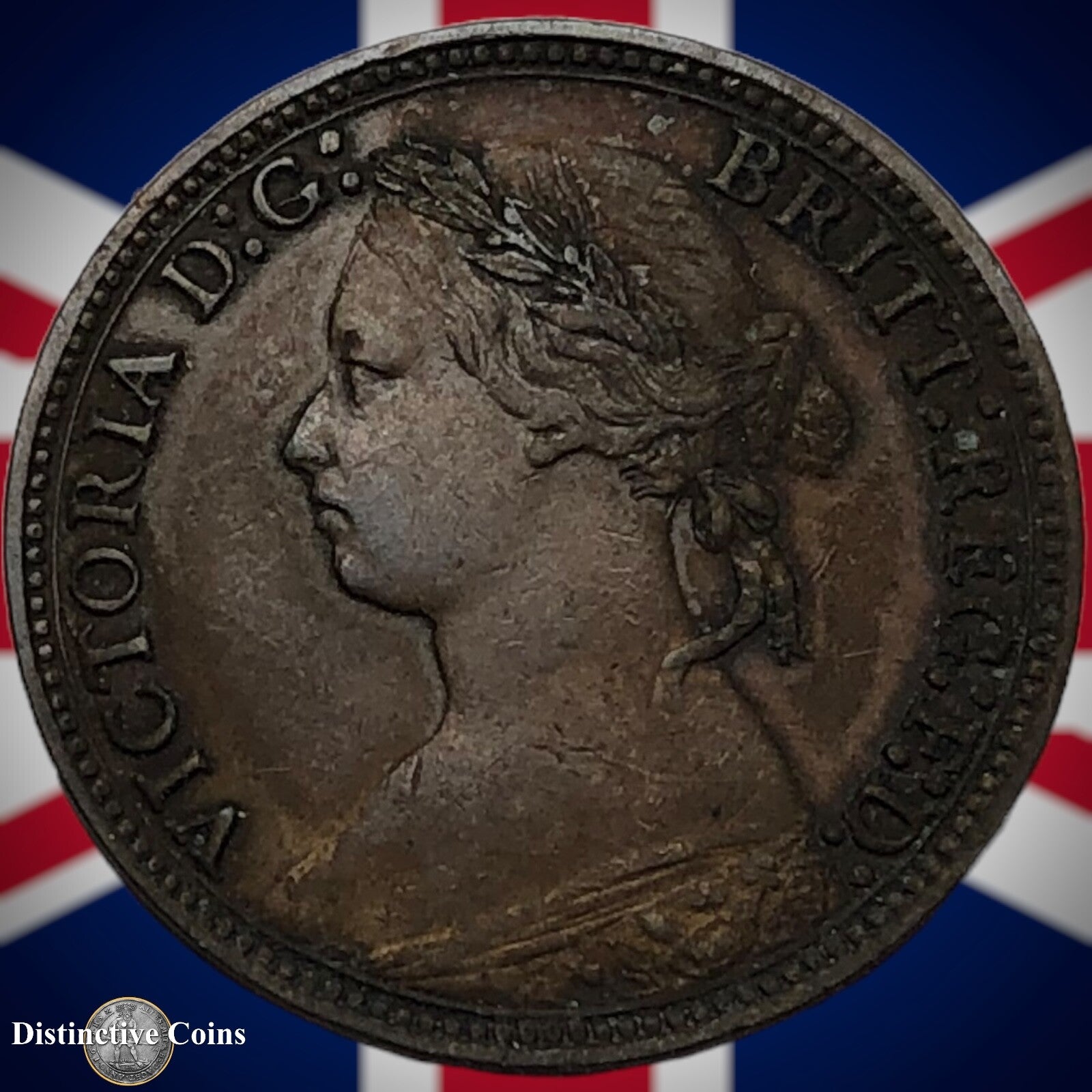 Great Britain 1878 Farthing 1/4d GB3785