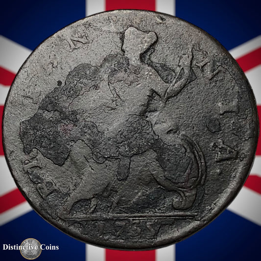Great Britain 1735 Half Penny 1/2d GB5056