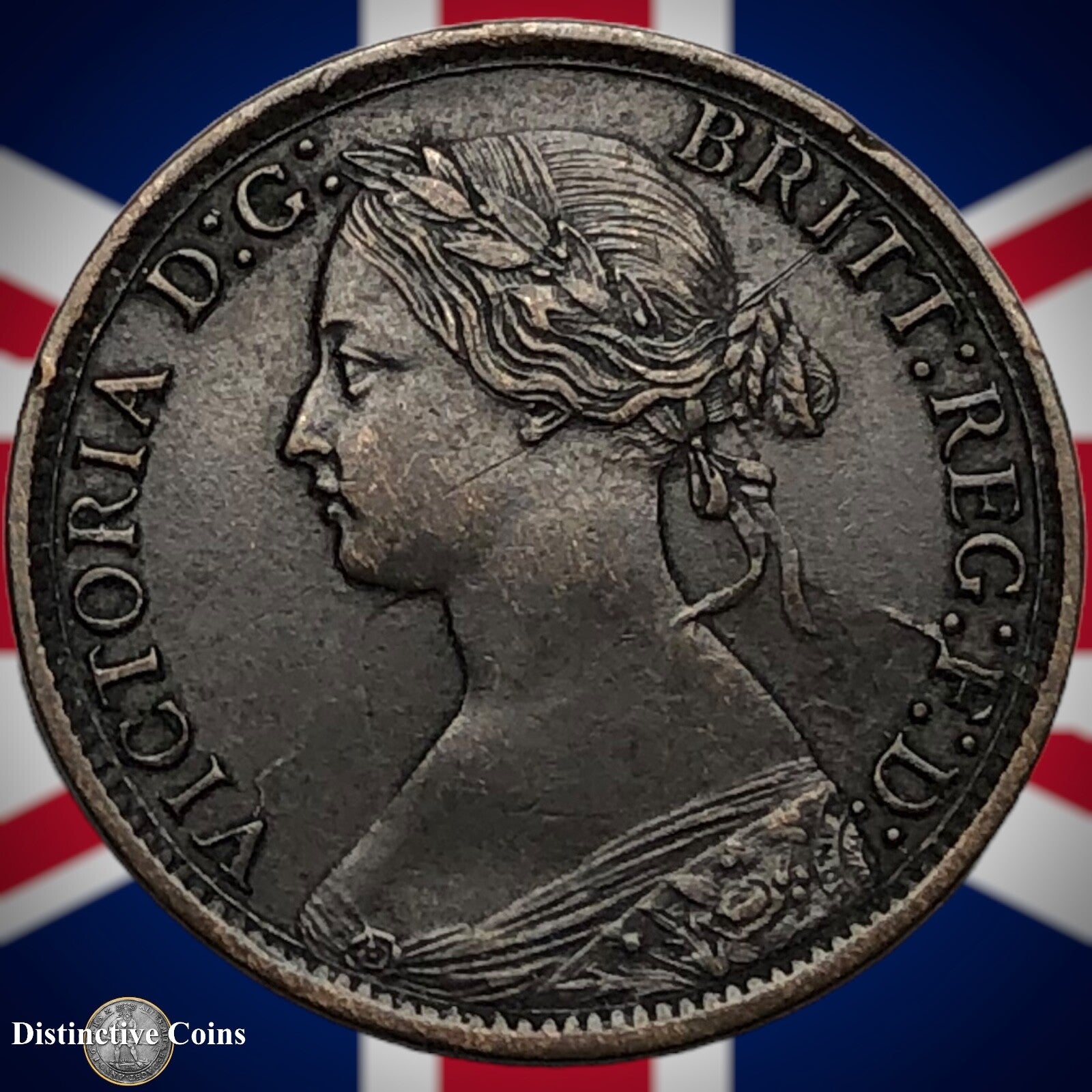 Great Britain 1866 Farthing 1/4d GB3576