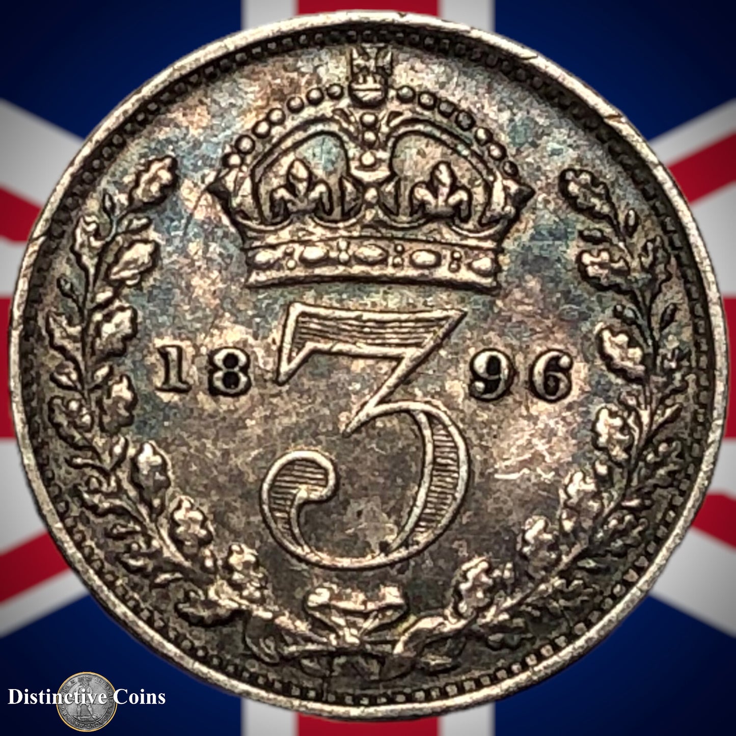 Great Britain 1896 Three Pence GB2038