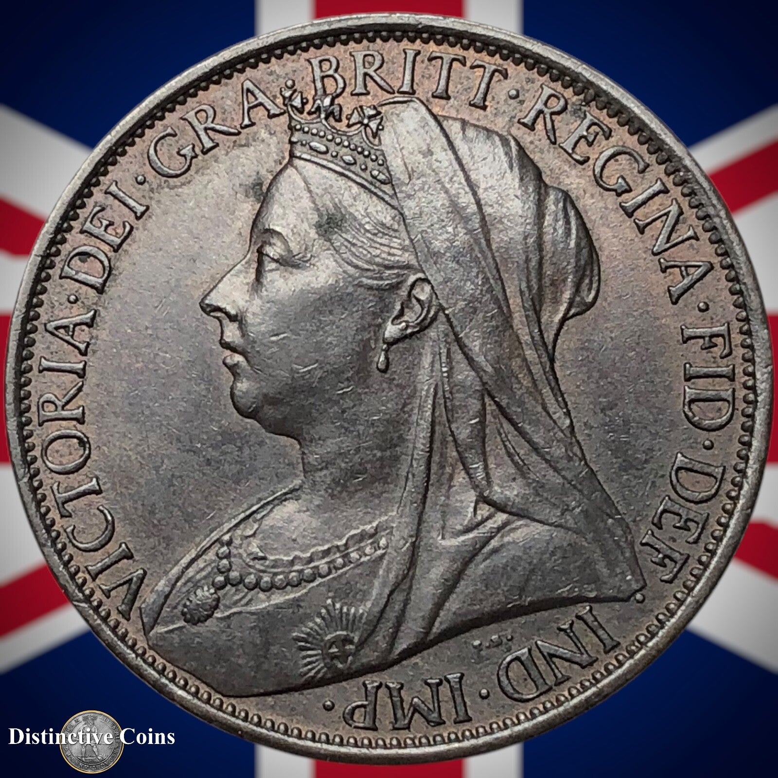 Great Britain 1897 Penny 1d GB6604