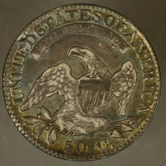 1824/1 Capped Bust Half Dollar Silver Higher Grade   