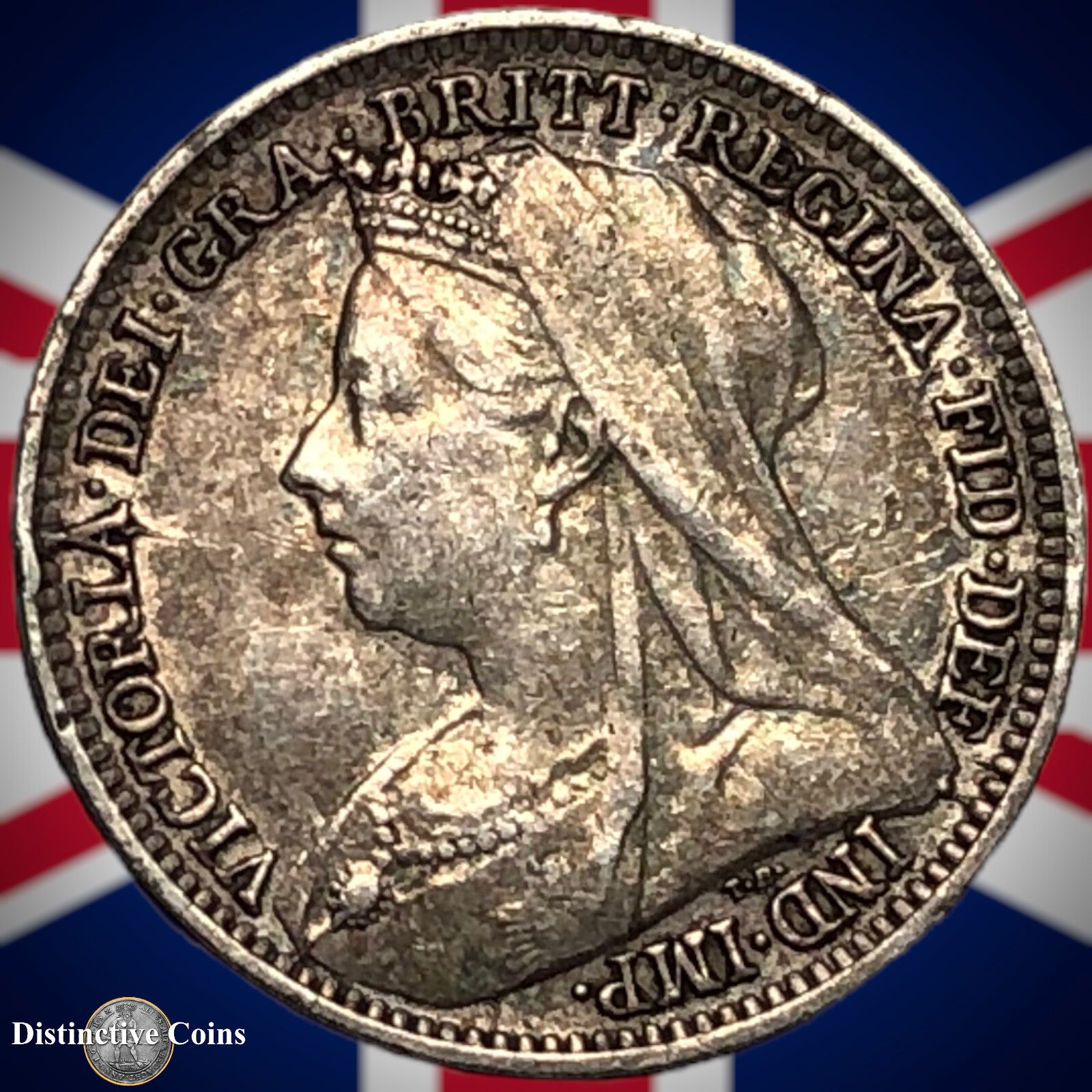 Great Britain 1896 Three Pence GB2038