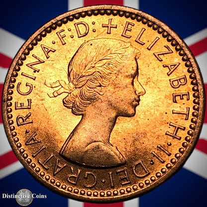 Great Britain 1956 Farthing 1/4d GB5009