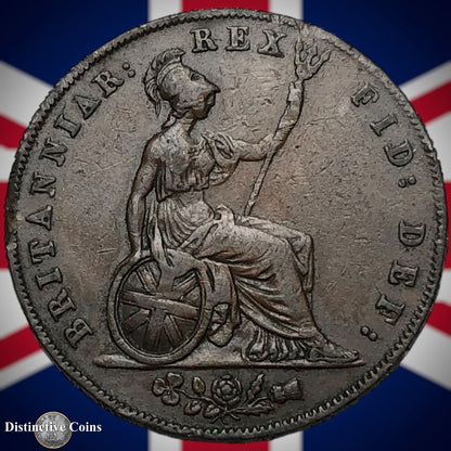 Great Britain 1826 Half Penny 1/2d GB5199