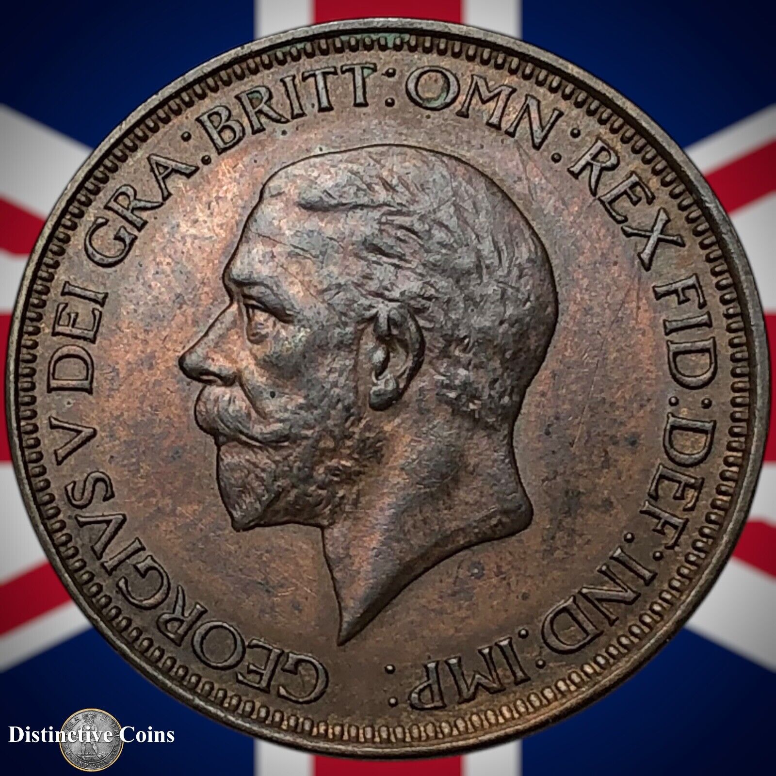 Great Britain 1929 Half Penny 1/2d GB5946