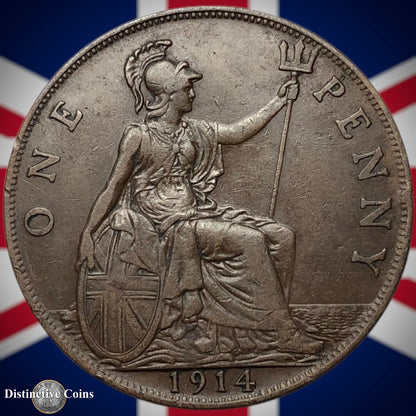 Great Britain 1914 Penny 1d GB6816