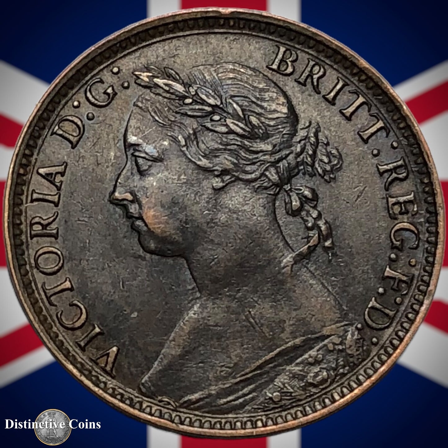 Great Britain 1881 H Farthing 1/4d GB3880