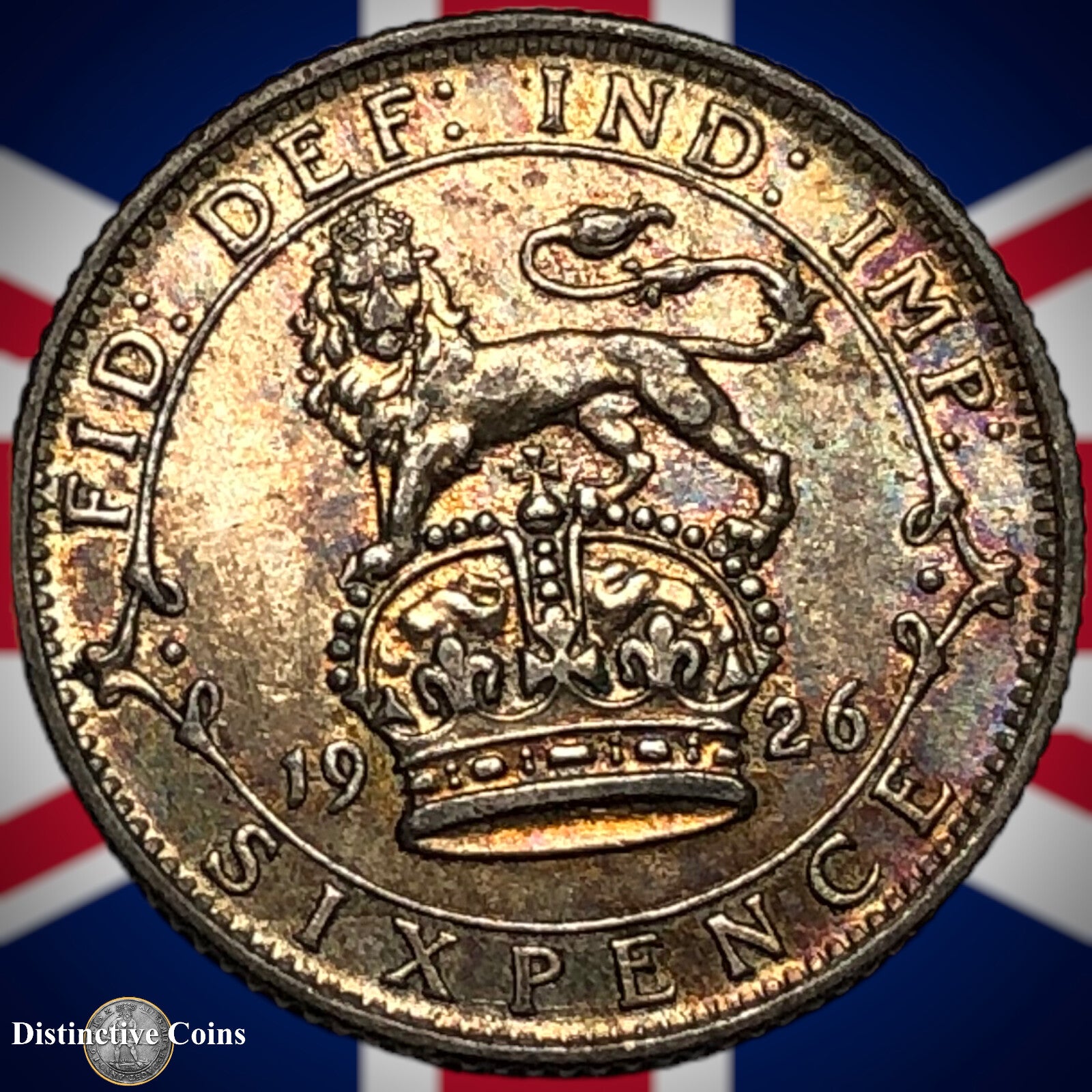 Great Britain 1926 Six Pence GB1668