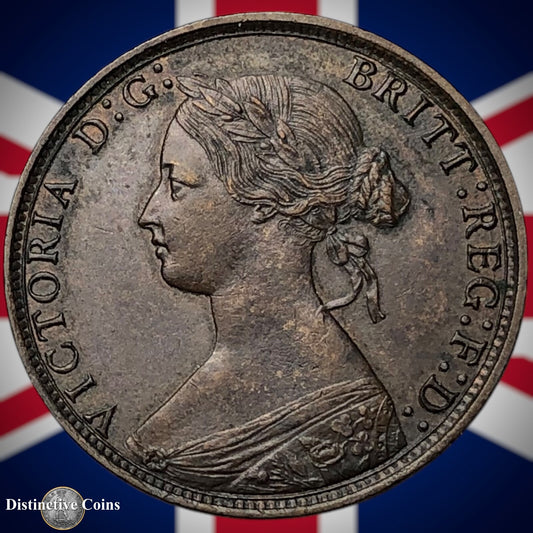 Great Britain 1866 Half Penny 1/2d GB5485