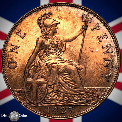 Great Britain 1927 Penny 1d GB7046