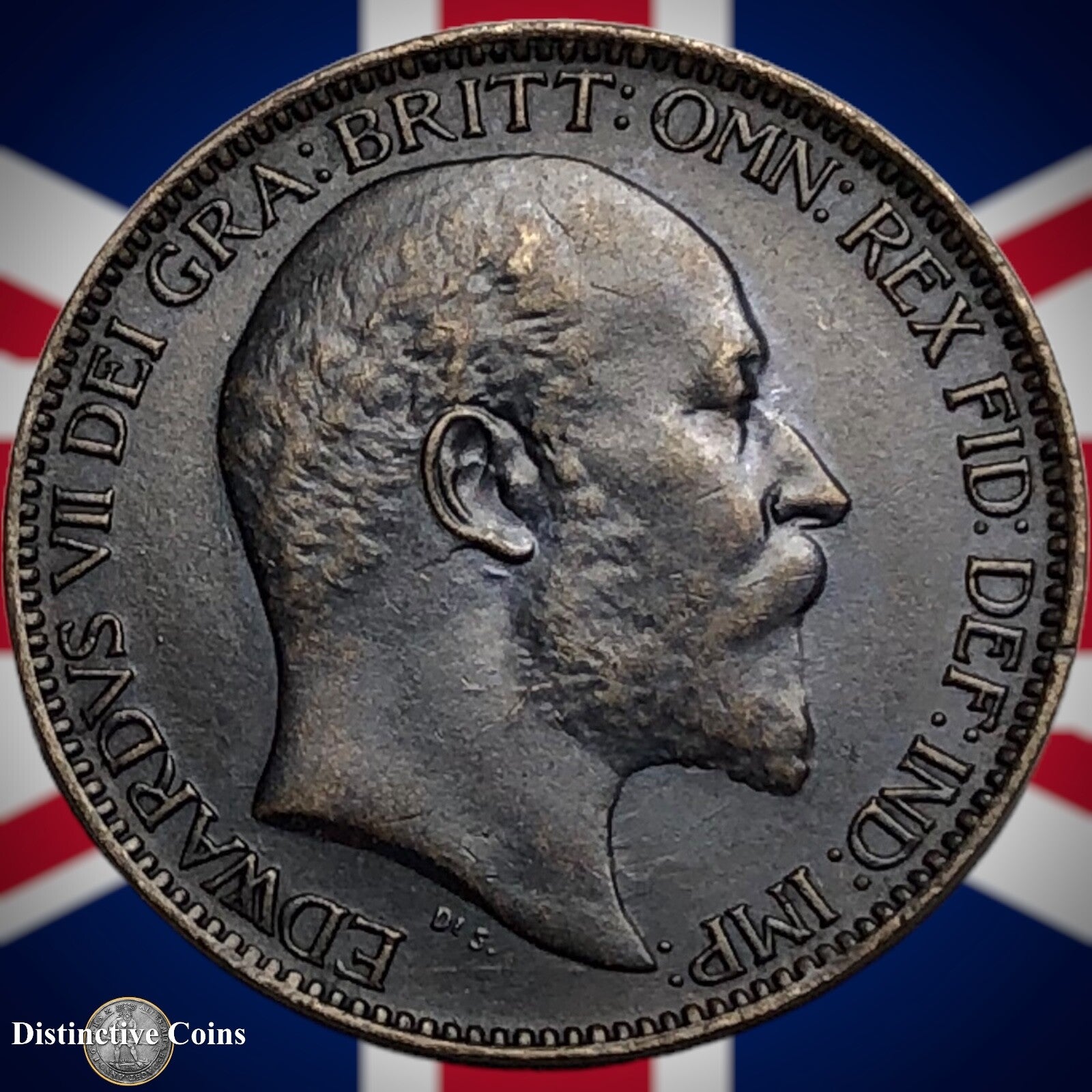 Great Britain 1909 Farthing 1/4d GB4628