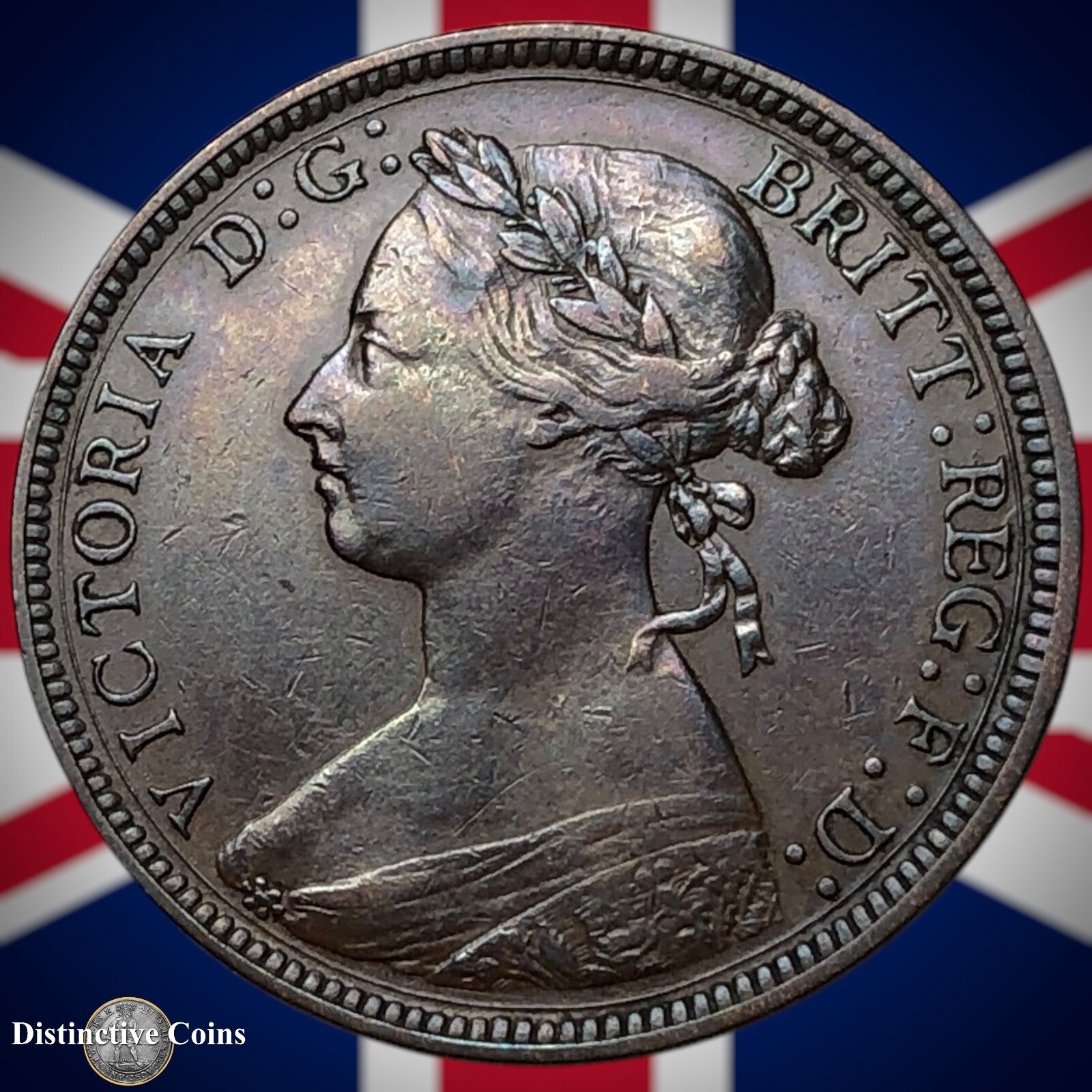 Great Britain 1885 Half Penny 1/2d GB5576