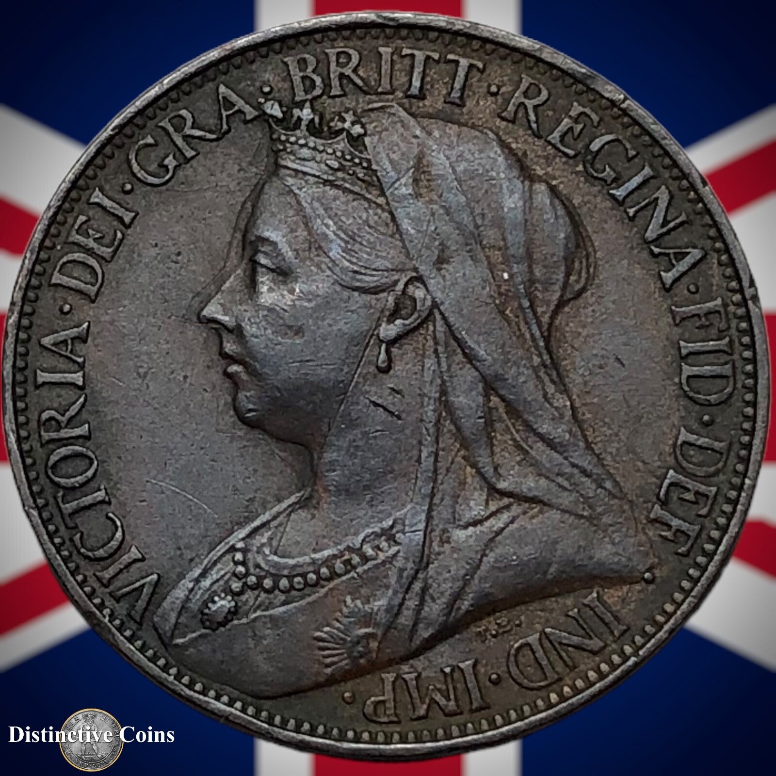 Great Britain 1896 Farthing 1/4d GB4425