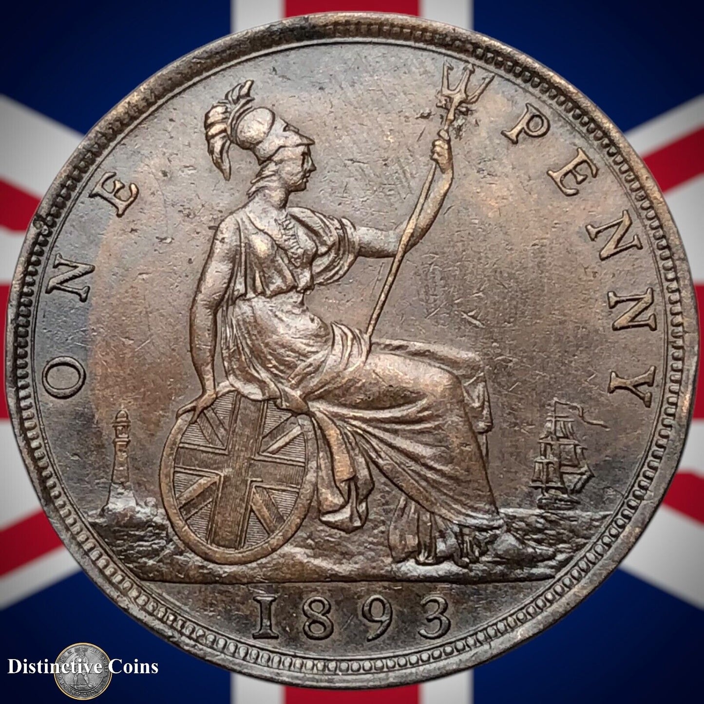 Great Britain 1893 Penny 1d GB6571