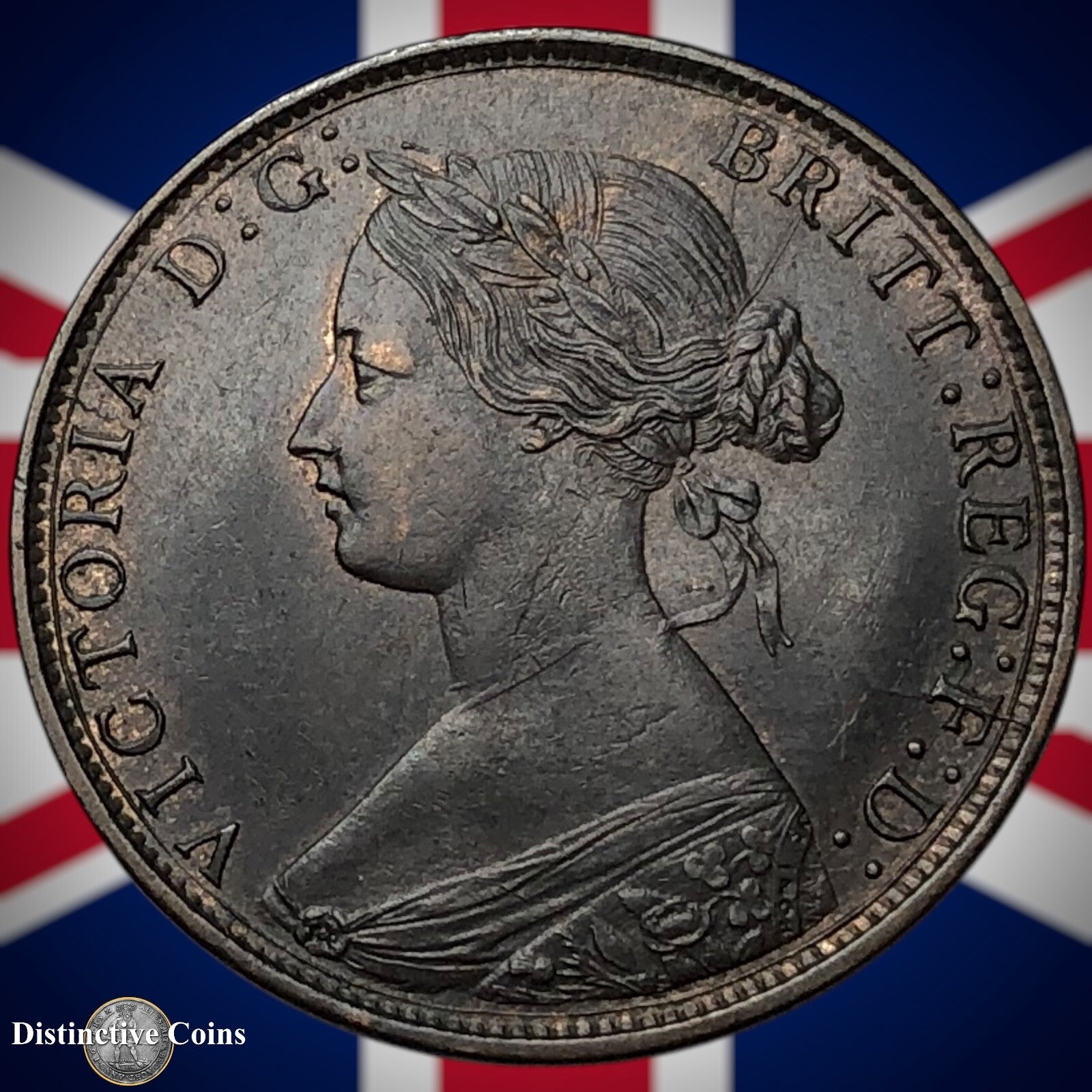 Great Britain 1870 Half Penny 1/2d GB5495