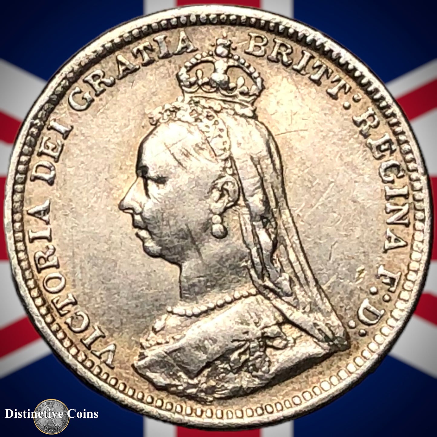 Great Britain 1891 Three Pence GB1993