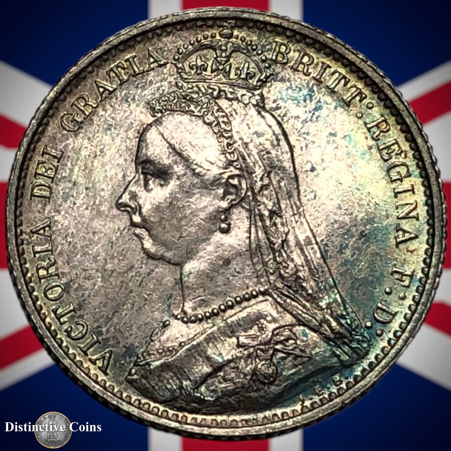 Great Britain 1887 Six Pence GB2666