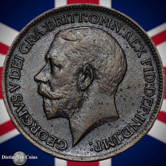 Great Britain 1912 Farthing 1/4d GB4649