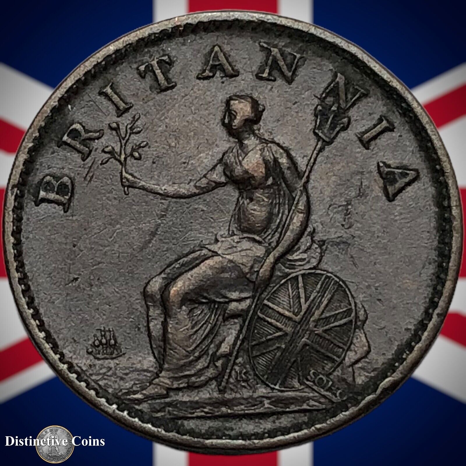 Great Britain 1806 Farthing 1/4d GB3204