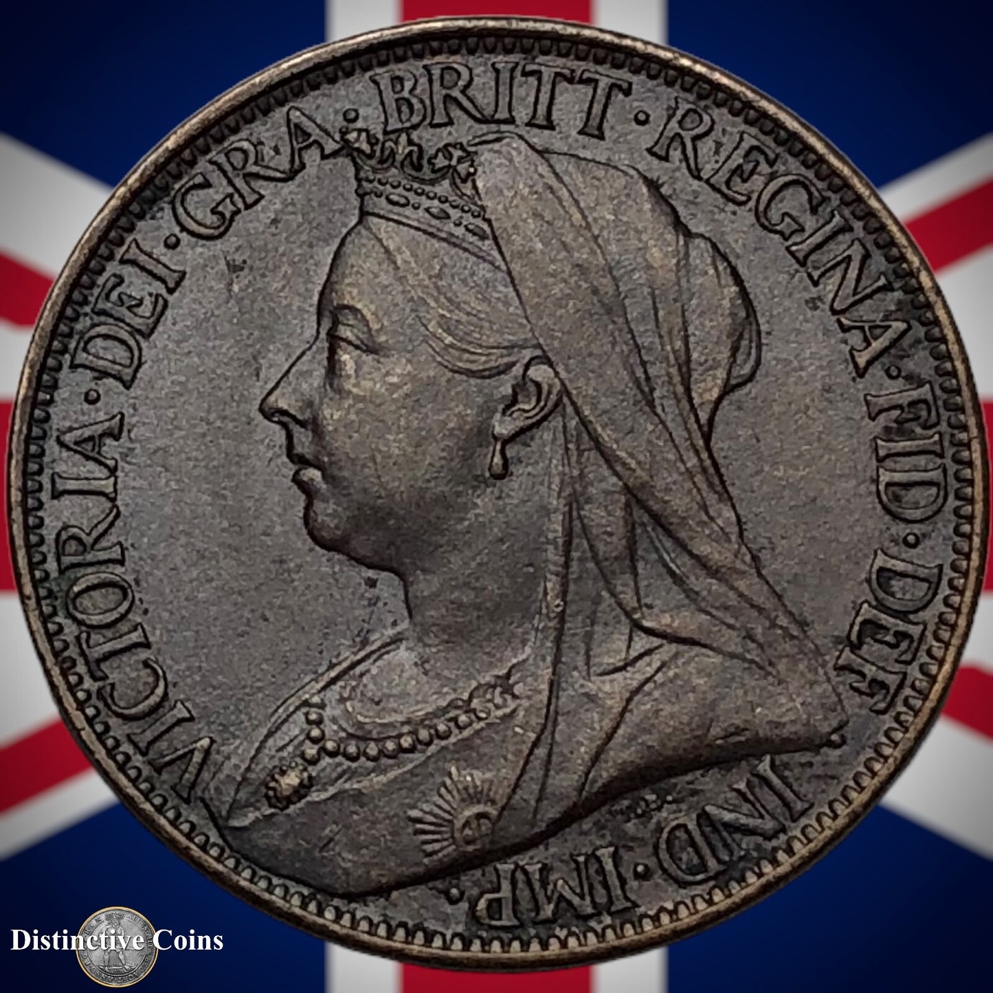 Great Britain 1899 Farthing 1/4d GB4465